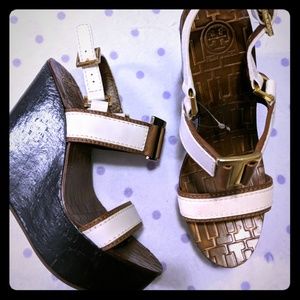 Tory Burch sz 7 platform wedges
